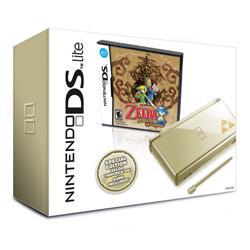 Gold Zelda Nintendo DS Lite [Limited Edition] Cover Art