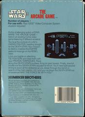 Star Wars - Back | Star Wars: The Arcade Game Atari 5200