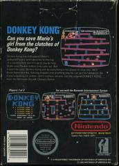 Donkey Kong - Back | Donkey Kong [5 Screw] NES