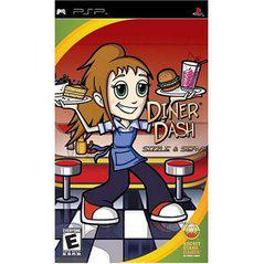 Diner Dash: Sizzle & Serve (Sony PSP, 2007) Game Case & Manual