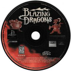 Game Disc | Blazing Dragons Playstation