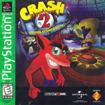 Crash Bandicoot 2 Cortex Strikes Back [Greatest Hits] Cover Art
