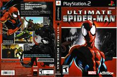 Artwork - Back, Front | Ultimate Spiderman Playstation 2