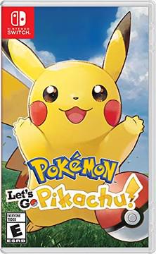 Pokemon Let's Go Pikachu Cover Art