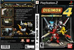 Artwork - Back, Front | Digimon World 4 Playstation 2