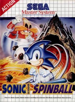 Sonic Spinball Cover Art