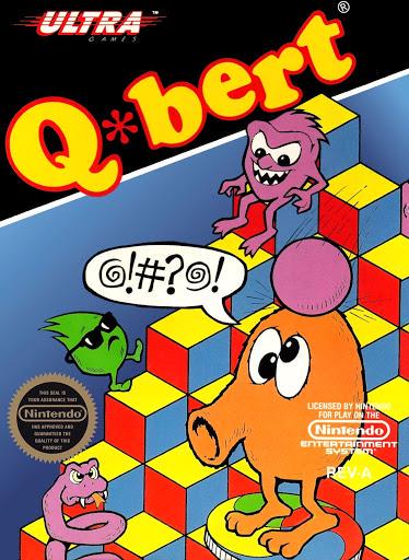 Q*bert Cover Art