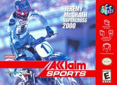 Jeremy McGrath Supercross 2000 Cover Art