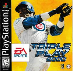 Manual - Front | Triple Play 2000 Playstation