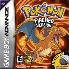 Pokemon FireRed Cover Art