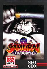 Samurai Shodown III Neo Geo MVS Prices