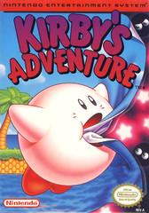 Kirby's Adventure Cover Art