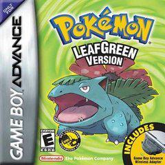 Pokemon LeafGreen Version Cover Art