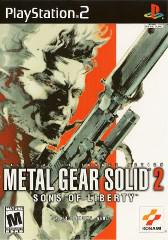 Metal Gear Solid 2 Cover Art