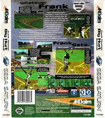 Back Of Box | Frank Thomas Big Hurt Baseball Sega Saturn