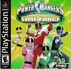 Manual - Front | Power Rangers Time Force Playstation