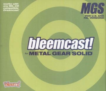 Bleemcast for Metal Gear Solid Cover Art
