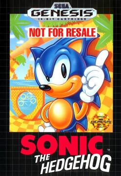 Sonic the Hedgehog [Not for Resale] Cover Art