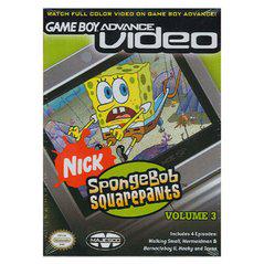 GBA Video SpongeBob SquarePants Volume 3 GameBoy Advance Prices