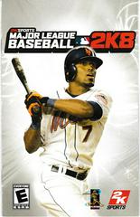 Manual - Front | Major League Baseball 2K8 Playstation 2