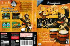 Artwork - Back, Front | Donkey Konga (Game only) Gamecube