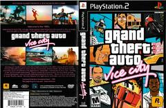 Artwork - Back, Front | Grand Theft Auto Vice City Playstation 2