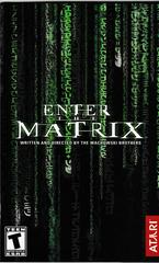Manual - Front | Enter the Matrix Playstation 2