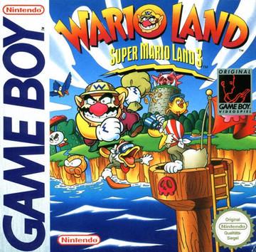 Wario Land Super Mario Land 3 Cover Art