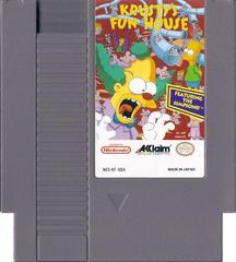Cartridge | Krusty's Fun House NES