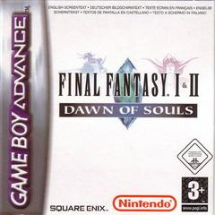 Final Fantasy I & II: Dawn of Souls PAL GameBoy Advance Prices
