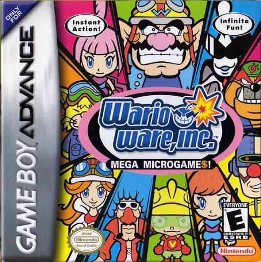 Wario Ware Mega Microgames Cover Art
