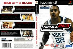 Artwork - Back, Front | NCAA College Basketball 2K3 Playstation 2