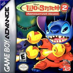 2002 Disney's Lilo & Stitch Game Boy Advance GBA Rare Poster / Ad Page  Framed