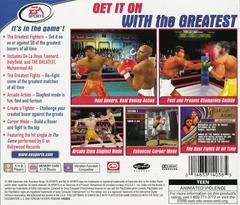 Back Of Case | Knockout Kings 2000 Playstation