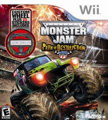 Monster Jam: Path of Destruction with Wheel Wii