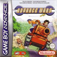 Advance Wars Nintendo Game Boy Advance. GBA Cart With Case 