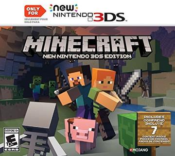Minecraft New Nintendo 3DS Edition Cover Art