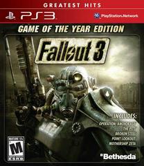 Fallout 3 [Game of the Year Greatest Hits] Playstation 3 Prices