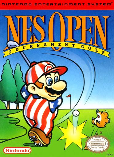 NES Open Tournament Golf Cover Art
