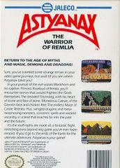 Astyanax - Back | Astyanax NES