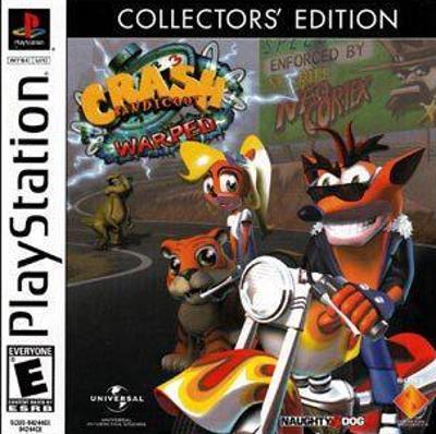 Crash Bandicoot Warped [Collector's Edition] Cover Art