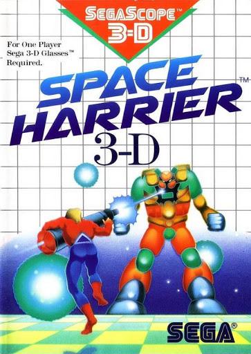 Space Harrier 3D Cover Art