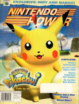 Volume 138 Hey You Pikachu Item Only Nintendo Power