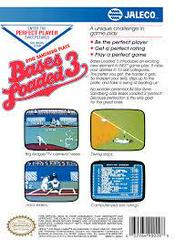 Bases Loaded 3 - Back | Bases Loaded 3 NES