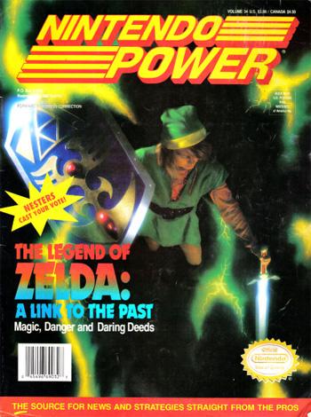[Volume 34] Legend of Zelda: A Link to the Past Cover Art