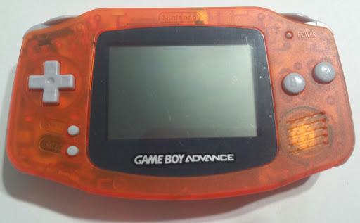 Orange Gameboy Advance System photo
