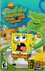 Manual - Front | SpongeBob SquarePants Revenge of the Flying Dutchman Playstation 2