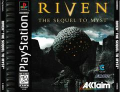 Front Of Case | Riven The Sequel to Myst Playstation