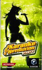 Manual - Front | Karaoke Revolution Party [Microphone Bundle] Gamecube