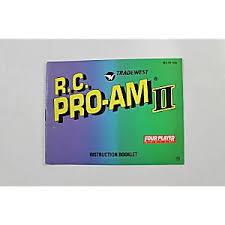 RC Pro-AM II - Instructions | R.C. Pro-AM II NES